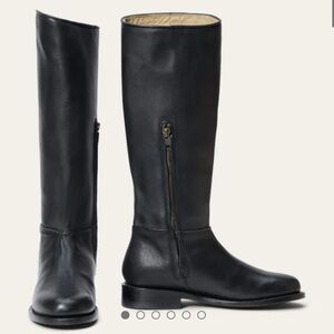 Stetson Black Over the Knee Boots